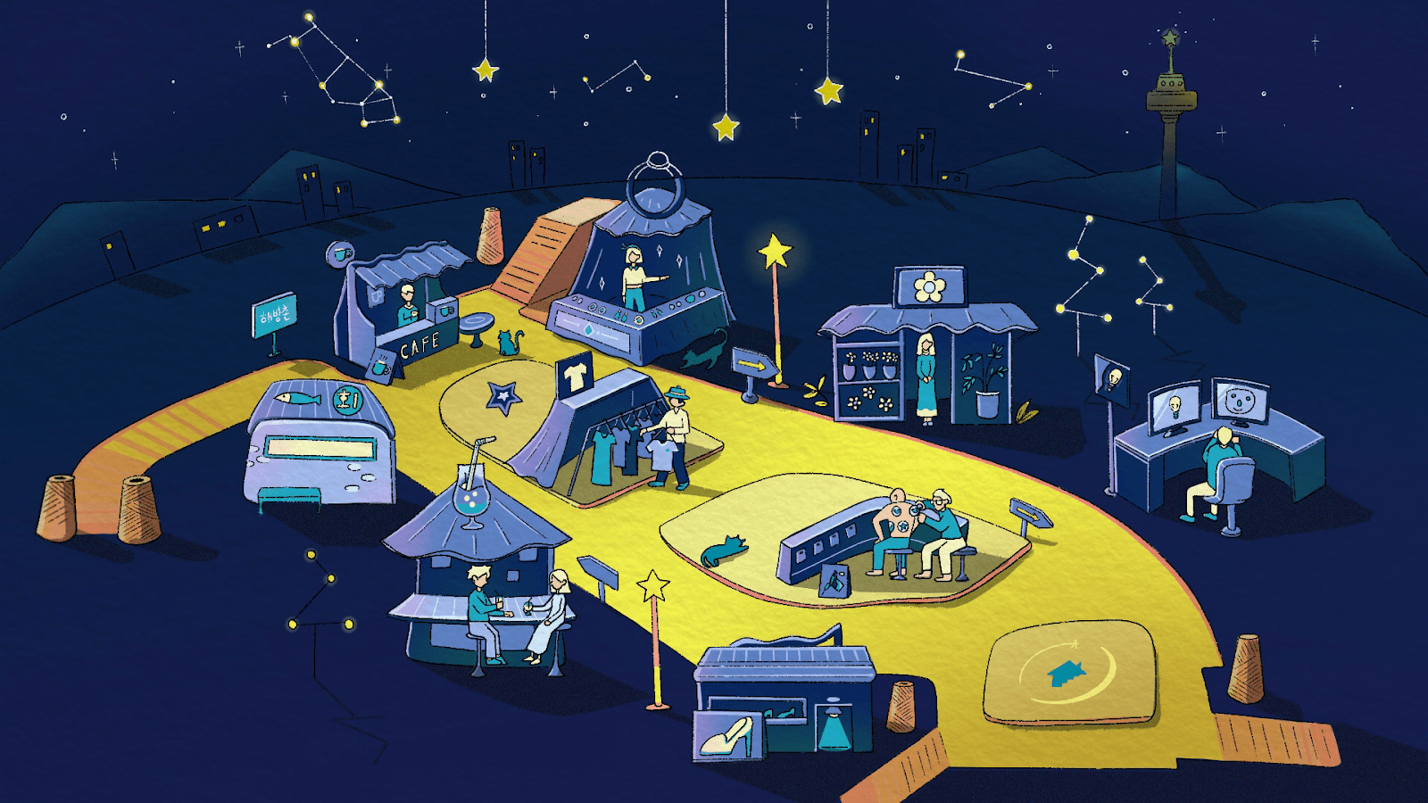 Haebangchon Sinheung Market 2