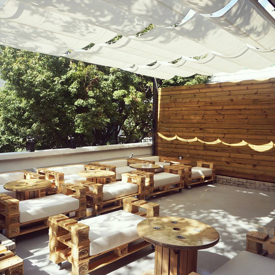 한강 공원 야외 카페